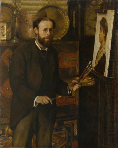 Evert Collier Portrait of John Collier china oil painting image